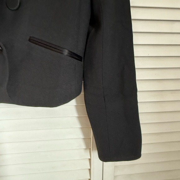 Cropped double breasted tuxedo - Picture 3 of 6